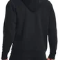 Толстовка мужская Under Armour Essential Fleece Fz Hood-Blk Black 1373881-001