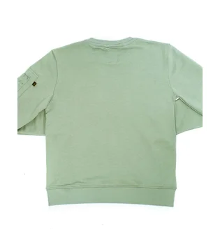 Свитшот мужской Alpha Industries Double Layer Sweater Green 136302-680