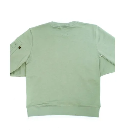 Світшот чоловічий Alpha Industries Double Layer Sweater Green 136302-680