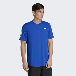 Футболка чоловіча Adidas Club 3-Stripes Tennis Tee Blue IJ4882