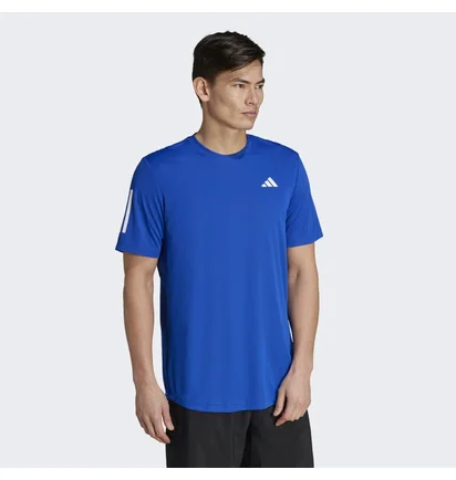 Футболка чоловіча Adidas Club 3-Stripes Tennis Tee Blue IJ4882