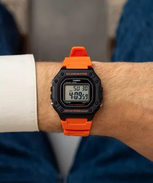 Часы мужские Casio Standard Digital W-218H-4B2VEF