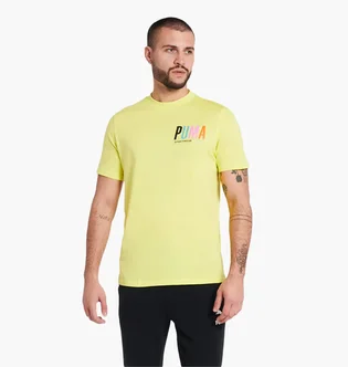 Футболка чоловіча Puma Sportswear Graphic Tee Yellow 53362329