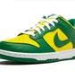 Кроссовки мужские Nike Dunk Low Retro Green/Yellow CU1727-700