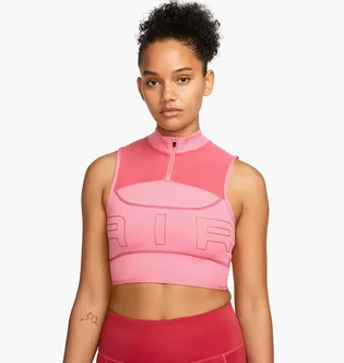 Топ жіночий Nike Df Air Crop Tank Pink DX0284-611