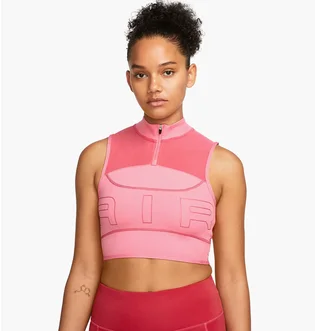 Топ жіночий Nike Df Air Crop Tank Pink DX0284-611