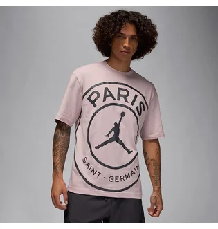 Футболка мужская Air Jordan Psg Ss Logo Pink HV3411-627
