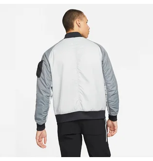 Куртка мужская Nike Down Filled Reversible Bomber Jacket White/Grey DM6811-077