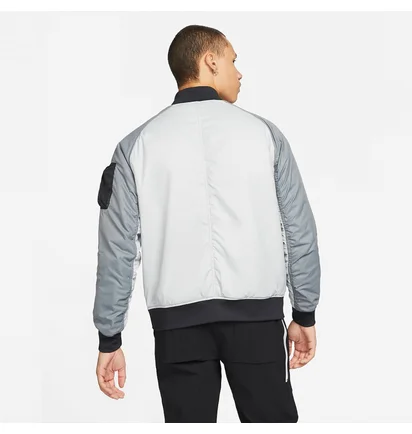 Куртка чоловіча Nike Down Filled Reversible Bomber Jacket White/Grey DM6811-077