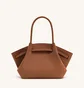 Сумка женская JW PEI Hana Medium Faux Suede Tote Bag Brown BB2024BG92777JWP