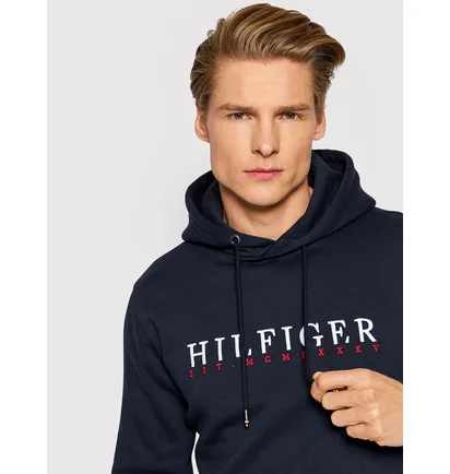 Худі чоловіче Tommy Hilfiger Corp Graphic Blue MW0MW22204