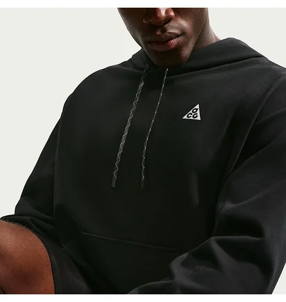 Худі чоловіче Nike Acg Magic Hour MenS Dri-Fit Trail Hoodie Black/White IO9667-010