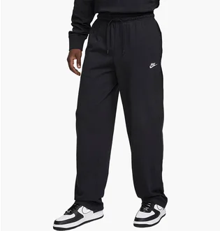 Штани чоловічі Nike Sportswear Club Knit Open-Hem Pants Black FQ4332-010