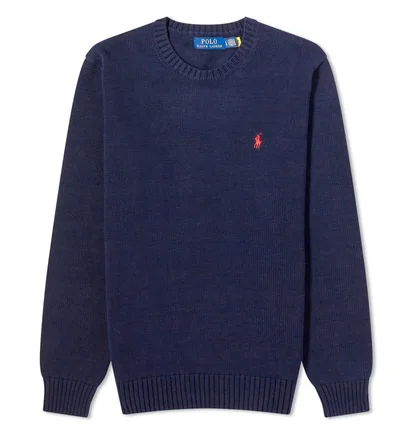 Свитшот мужской Ralph Lauren Crew Knit Blue 710810846001