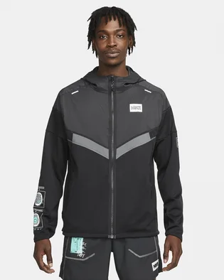 Куртка мужская Nike Windrunner D.Y.E. MenS Running Jacket Grey DR2827-010