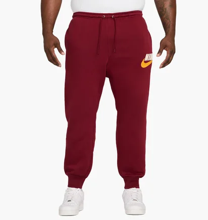 Штани чоловічі Nike Club Jogger Futura Bb Bordo FN3094-677