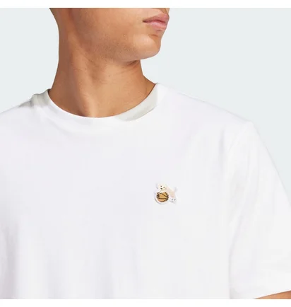 Футболка чоловіча Adidas M Dog T-Shirt White JZ7445
