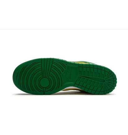 Кроссовки мужские Nike Dunk Low Retro Green/Yellow CU1727-700