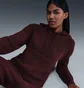Худі жіноче Nike Sportswear Phoenix Cosy Bouclé WomenS Loose Knit Hoodie Bordo HV2768-619