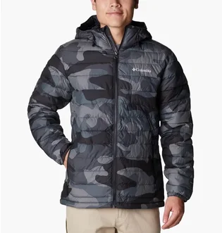 Куртка мужская Columbia Powder Lite™ Hooded Insulated Jacket Camo/Blue 1693931-009