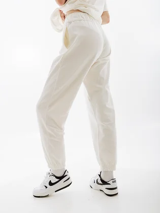 Штани жіночі Nike W Nsw Jrsy Easy Jogger Beige DM6419-133