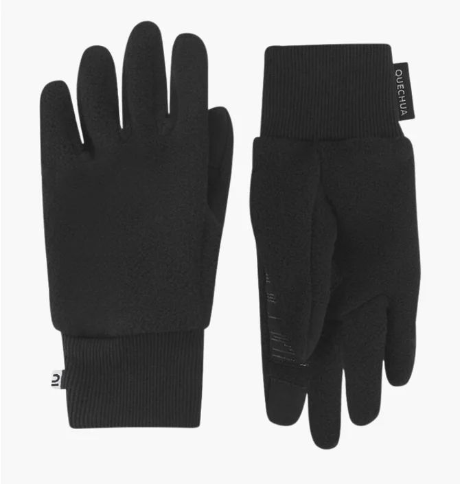 Рукавиці дитячі QUECHUA Hike500 Black 8585145
