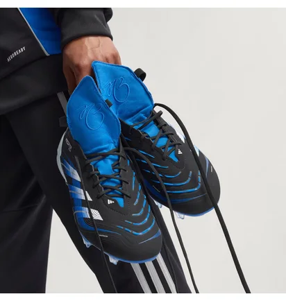 Бутси унісекс Adidas Predator Elite Black/Blue JS3106