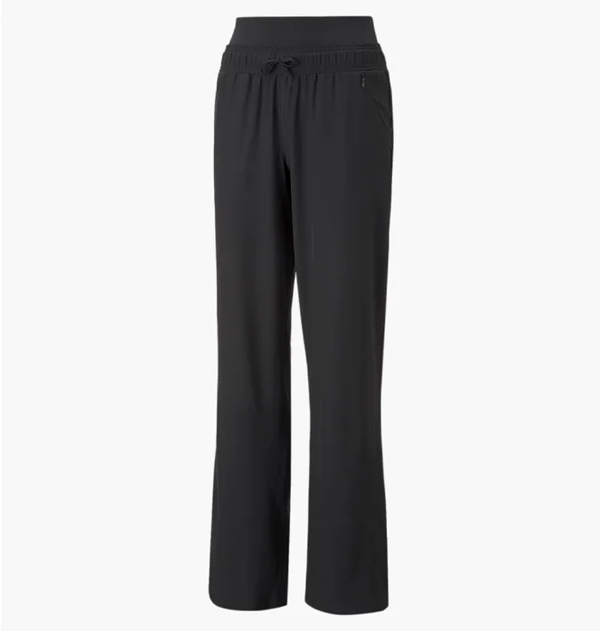 Штаны женские Puma Modest Activewear Wide Leg Black 52178901