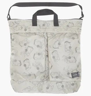 Сумка унісекс Porter-Yoshida & Co X Gasius 2Way Grey GAS-HP-2WHB