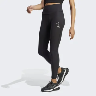 Леггинсы женские Adidas Scribble Leggings Black IJ8762
