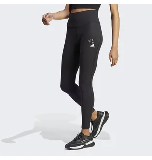 Леггинсы женские Adidas Scribble Leggings Black IJ8762