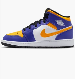 Кроссовки детские Air Jordan 1 Mid Gs Blue DQ8423-517