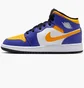 Кроссовки детские Air Jordan 1 Mid Gs Blue DQ8423-517
