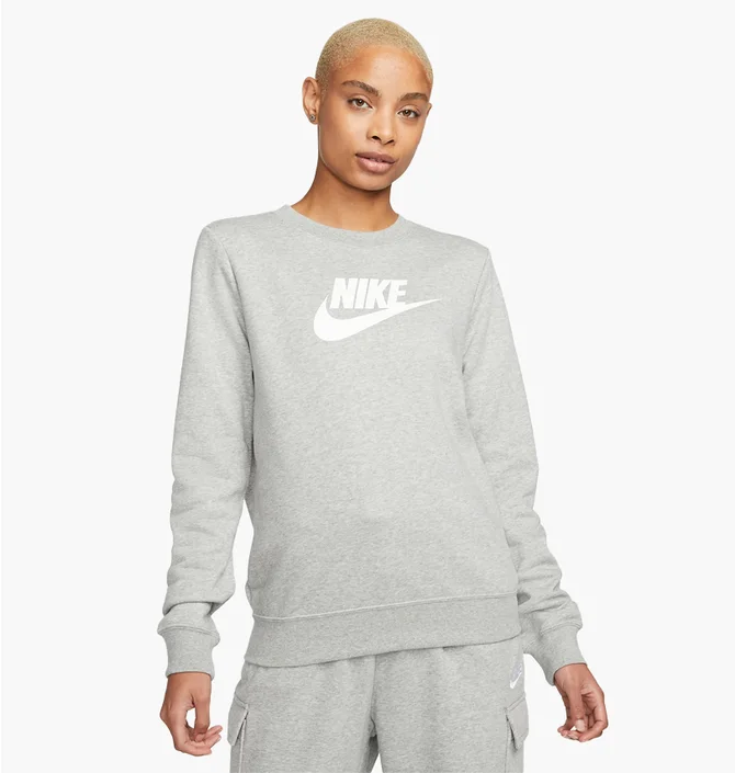 Світшот жіночий Nike Sportswear Club Fleece Grey DQ5832-063
