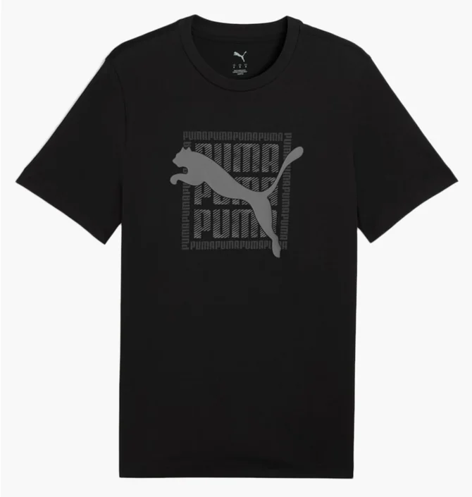 Футболка мужская Puma Graphic Black 691775-01