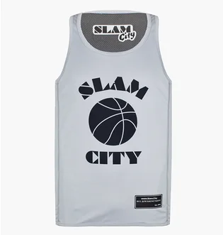Майка мужская Slam.City 2In1 Jersey Grey SC21RJ
