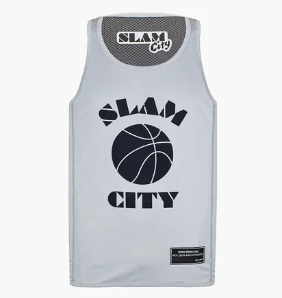 Майка мужская Slam.City 2In1 Jersey Grey SC21RJ
