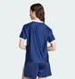 Футболка женская Adidas Adicolor 3-Stripes Pinstripe Blue IY7228