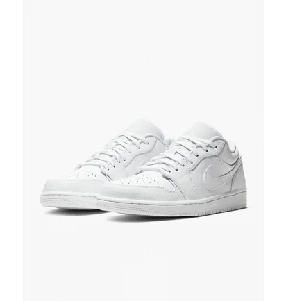 Кросівки чоловічі Air Jordan 1 Low White 553558-130