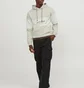 Худи мужское Jack & Jones Jorlakewood Bf Ln Beige 12246802-MOONBEAM