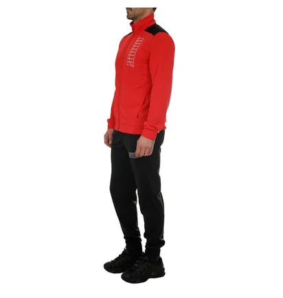 Спортивный костюм мужской Puma Graphic Tracksuit Black/Red 583601-11