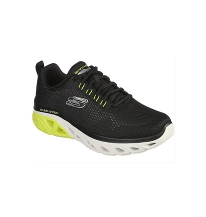 Кросівки чоловічі Skechers Glide Step Sport Wave Heat Lace-Up Sneaker Oxford Black 232270-BLK