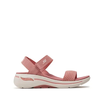 Сандали женские Skechers Go Walk Arch Fit Pink 140264-ROS
