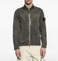 Вітровка чоловіча Stone Island Nylon Metal Shirt Jacket Olive K1S151200005-S0019-V0054