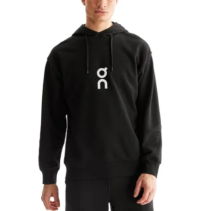 Худи мужское On Hooded Sweatshirt Club Hoodie Black 1ME10030553