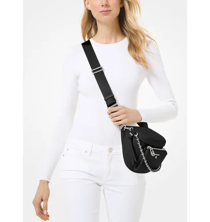 Сумка жіноча Michael Kors Slater Black 30T0S04M6L-BLACK-14857