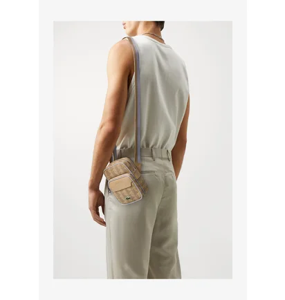 Сумка унисекс Lacoste The Blend Seasonal Unisex - Crossbody Bag Beige NH4585BG