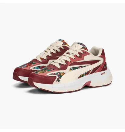 Кроссовки женские Puma  X Liberty Teveris Nitro Beige/Bordo 391568-01