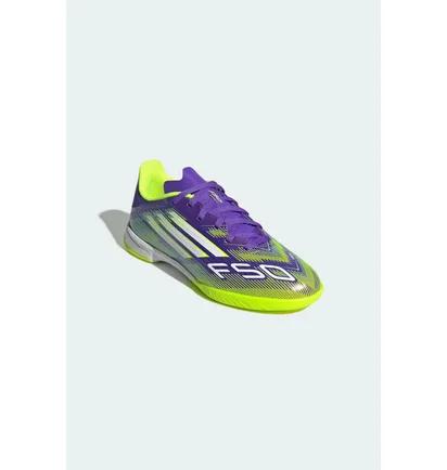 Футзалки дитячі Adidas F50 League Indoor Violet/Green JH7750