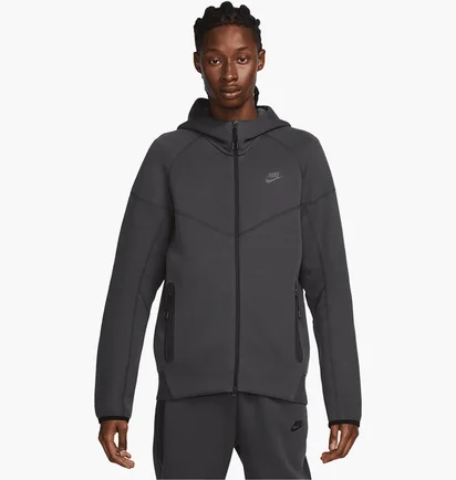 Толстовка чоловіча Nike Sportswear Tech Fleece Windrunner Grey FB7921-060